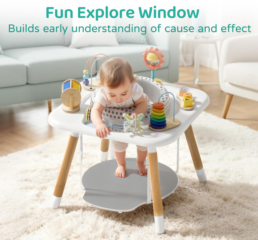 3-Stage Baby Activity Center with 7 Interactive Toys X586