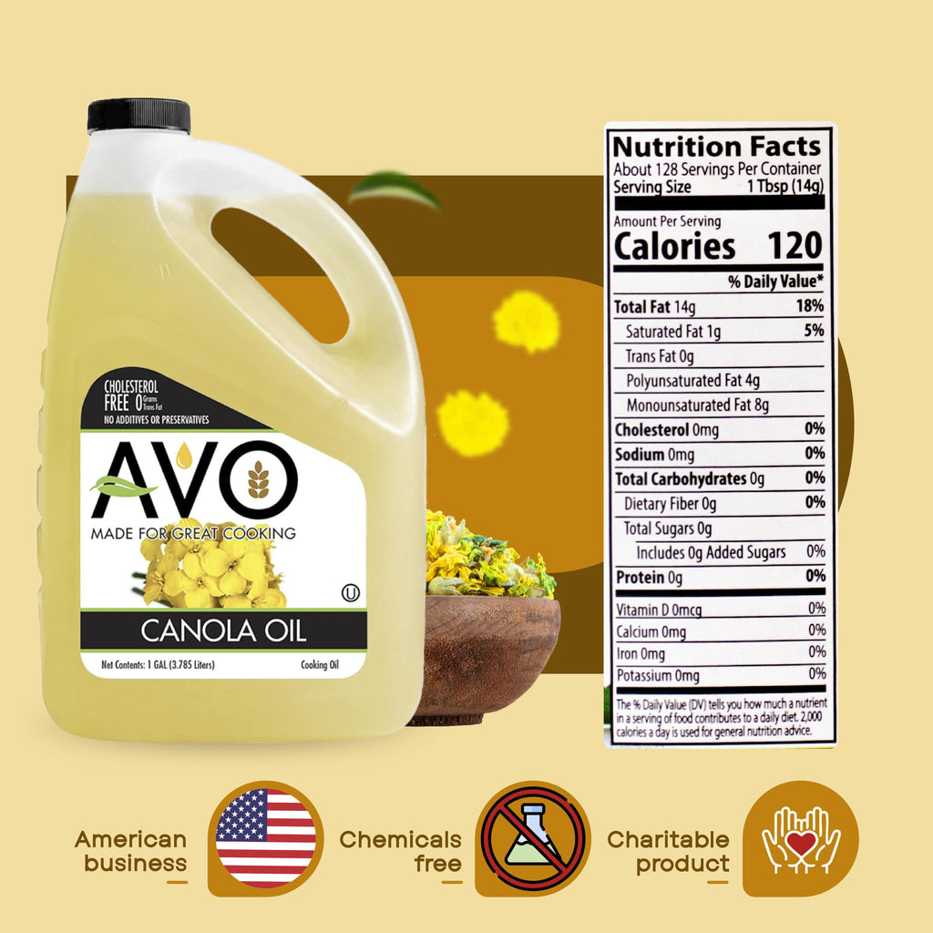 100% Pure Canola Oil 1 Gallon L71228