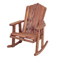 Cedar Adirondack Rocking Chair Z153