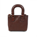 Genuine Leather Mini Tote Crossbody Bag H164020