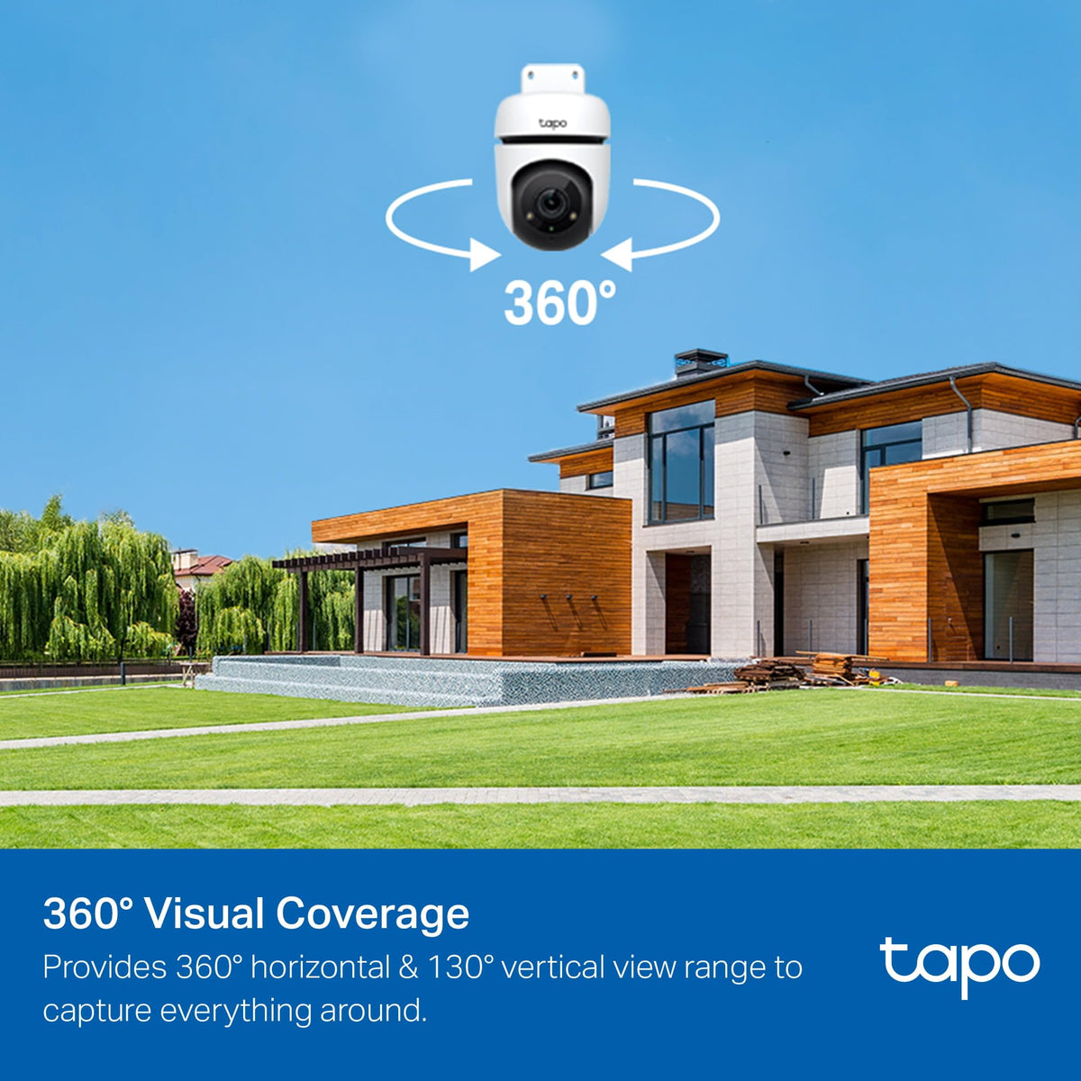 1080P Outdoor Wired Pan/Tilt Security Camera X140