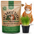 Cat Grass Seeds Mix 16 oz Non-GMO Heirloom N480439