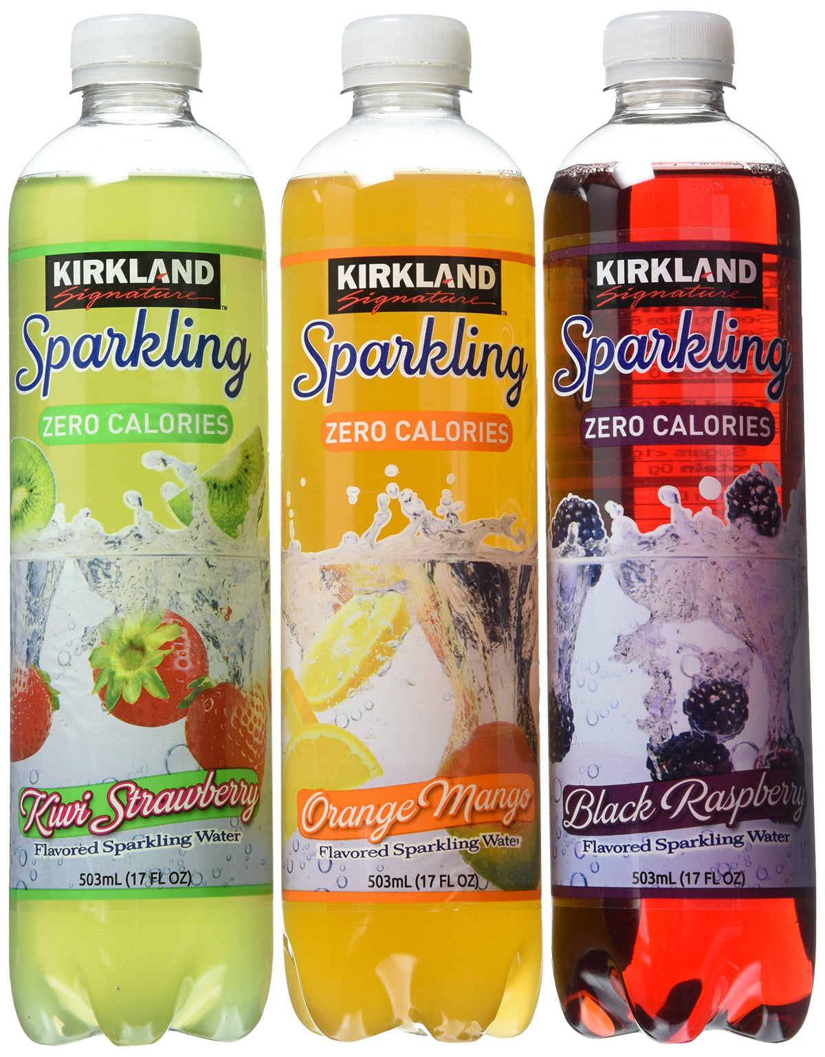 Sparkling Water Bottle Variety Pack 1.7 Ounce Y32543