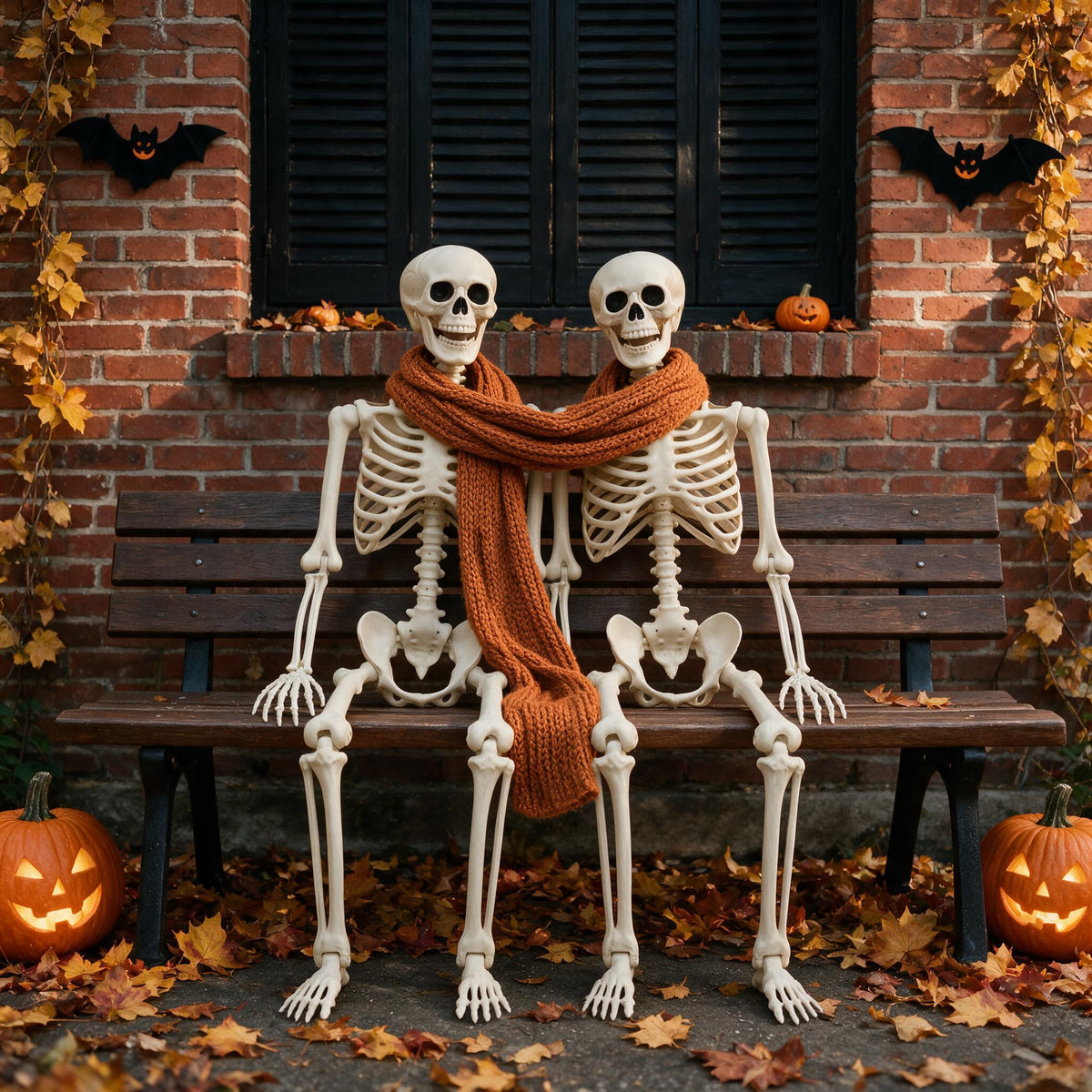 5.4FT Skeleton Halloween Decoration D865