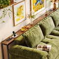 110.2 Inch Narrow Sofa Table with Power Outlets and USB-C Ports C90743